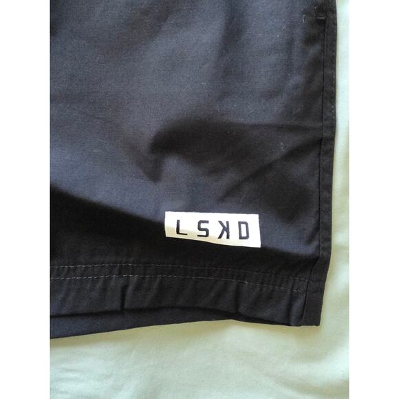 New LSKD Daily 5" Short - Black-White Size S - Picture 2 of 5